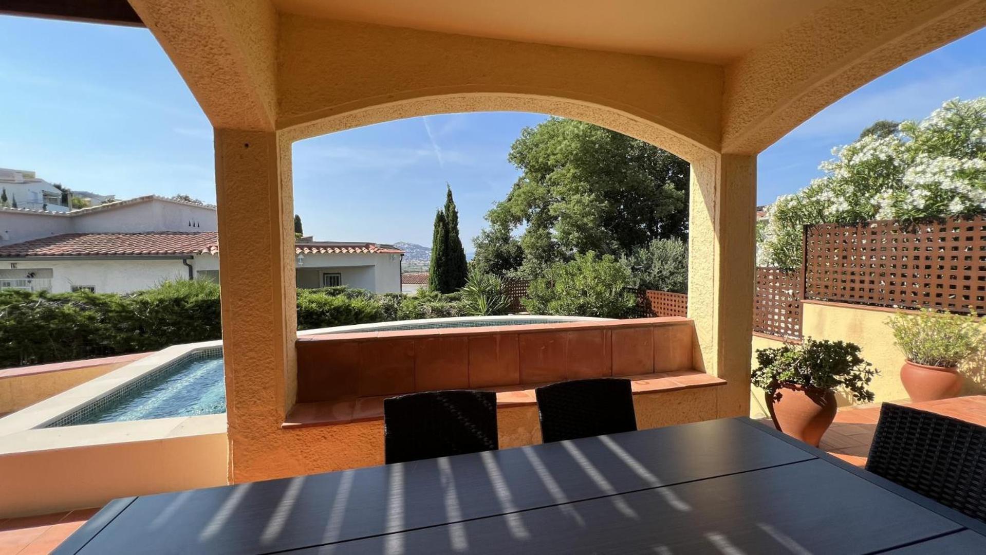 Vila Preciosa Casa En Mas Fumats Con Piscina Y Bonitas Vistas Selva de Mar Exteriér fotografie